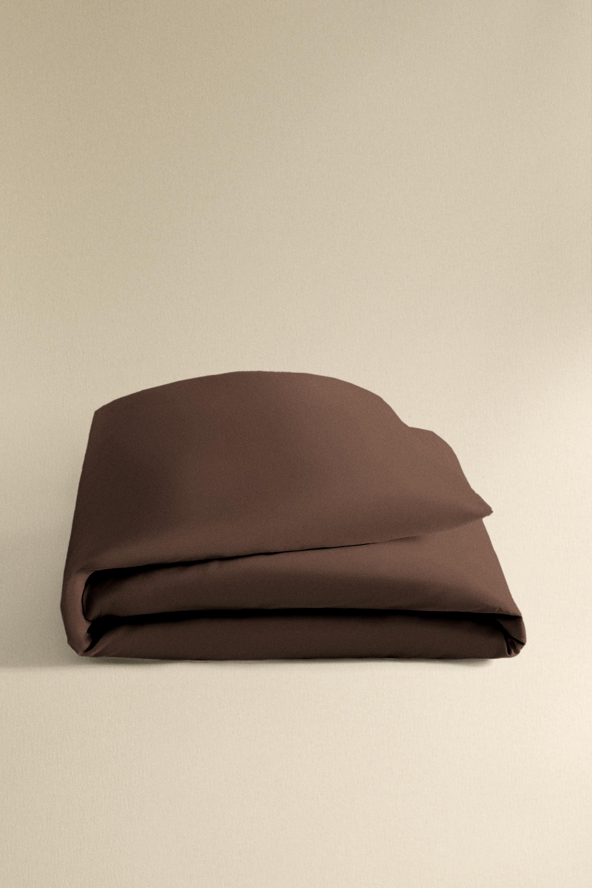 PERCALE COTTON DUVET COVER (200 THREAD COUNT)
